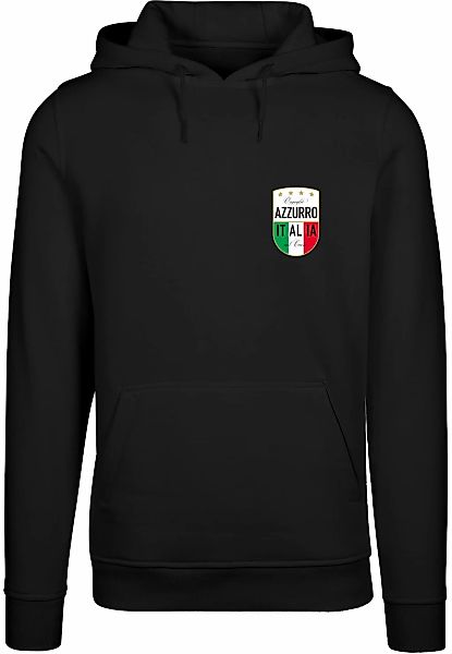 MisterTee Kapuzensweatshirt "MisterTee Azurro Italia Hoody", (1 tlg.) günstig online kaufen
