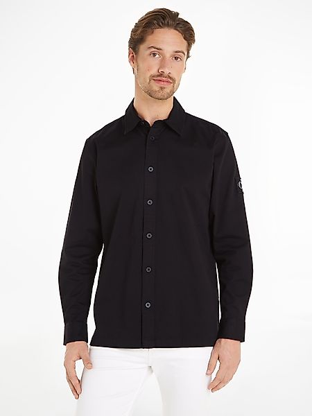Calvin Klein Jeans Langarmhemd MONOLOGO BADGE günstig online kaufen