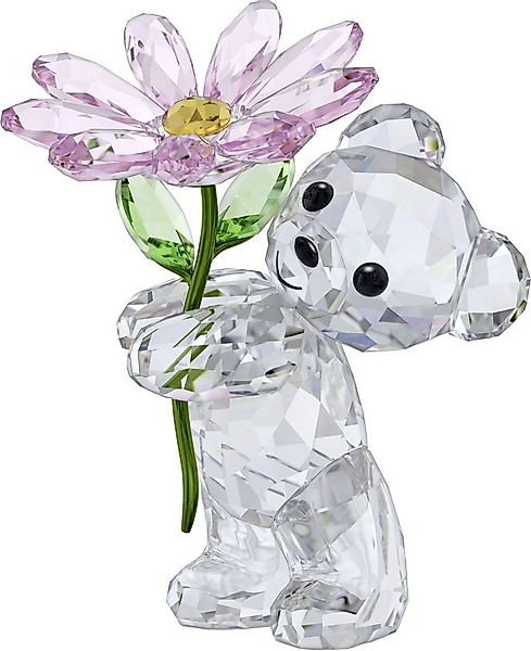 Swarovski Dekofigur Kristallfigur Sammelfigur Kris Bär Ein Gänseblümchen fü günstig online kaufen