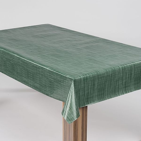 laro Tischdecke laro Wachstuch-Tischdecke Wachstischdecke Leinenoptik günstig online kaufen