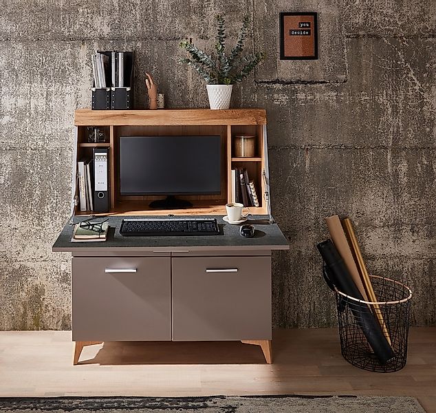 Innostyle Sekretär »SECRET« Stauraumschrank, mit Monitor-/Laptopfach, Soft- günstig online kaufen