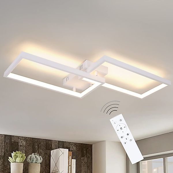 ZMH LED Deckenleuchte Wohnzimmer Modern Deckenlampe günstig online kaufen