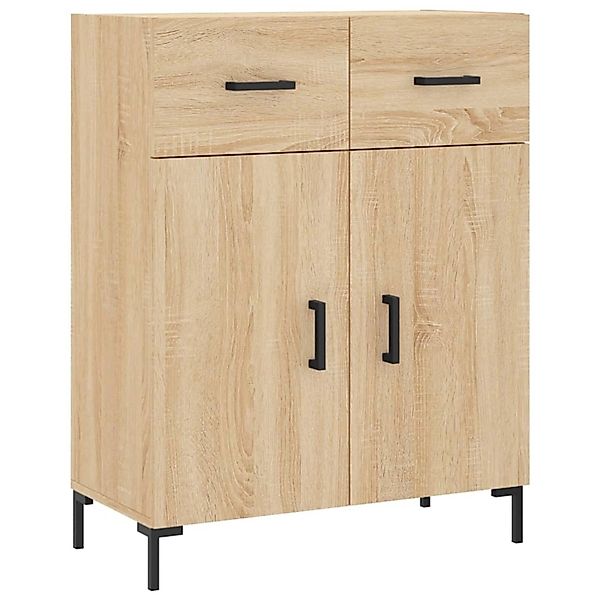 vidaXL Sideboard Sonoma-Eiche 69,5x34x90 cm Holzwerkstoff 827983 günstig online kaufen
