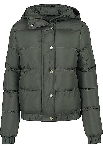 URBAN CLASSICS Winterjacke Urban Classics Damen Ladies Hooded Puffer Jacket günstig online kaufen