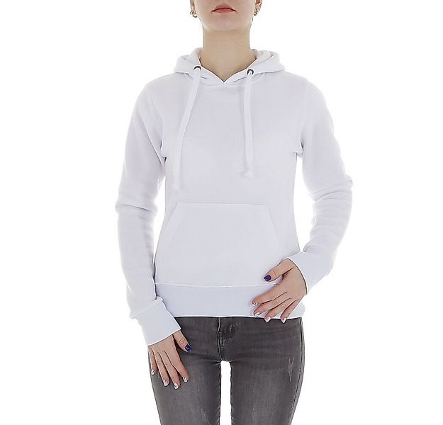 Ital-Design Plisseeshirt Damen Freizeit (86099162) Kapuze Pullover & Strick günstig online kaufen
