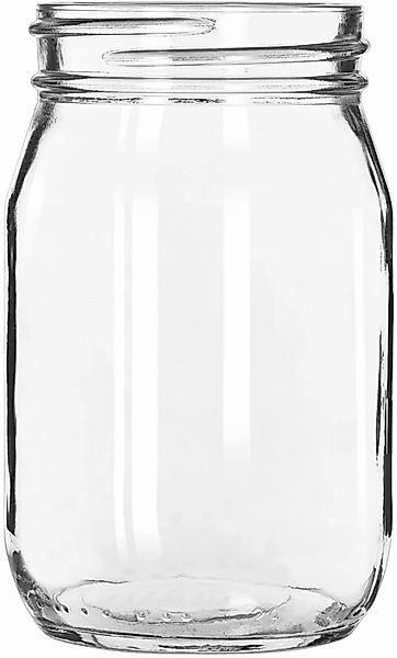 LIBBEY Gläser-Set "Libbey Trinkglas, 12er Set -DRINKING JARS-" 473 ml, hoch günstig online kaufen