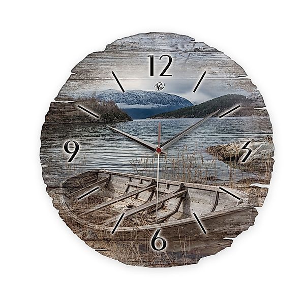 Kreative Feder Wanduhr Wanduhr "Boot" aus günstig online kaufen