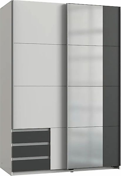 Wimex Schwebetürenschrank »Emden moderner Kleiderschrank mit Spiegel und Sc günstig online kaufen