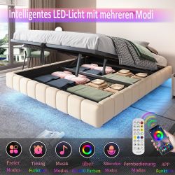 REDOM Polsterbett Funktionsbett,Kinderbett,Jugendbett (Schwebebett mit Stau günstig online kaufen