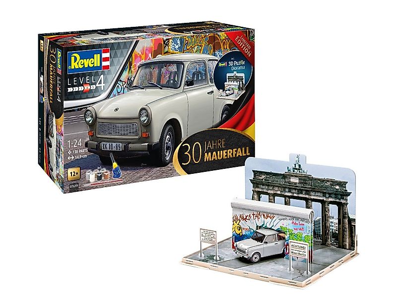 Revell® Spielzeug-Auto Revell 07619 - Modellbausatz, 30 Jahre Mauerfall, Li günstig online kaufen