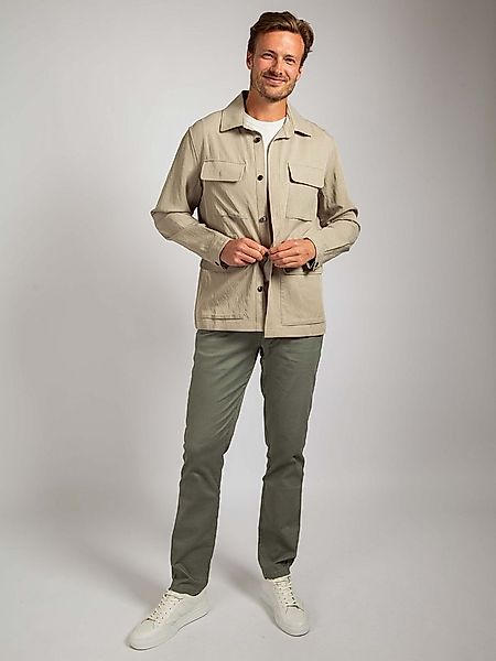Suitable Hemdjacke Tencel Beige - Größe L günstig online kaufen