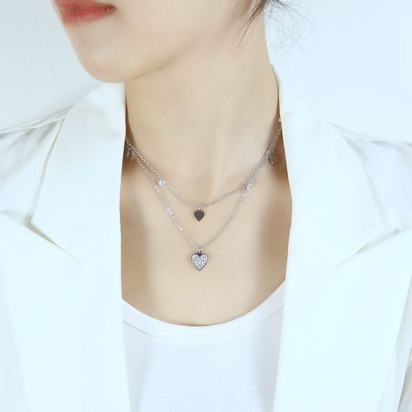 COLLEZIONE ALESSANDRO Kette mit Anhänger "Hearts" aus 925 Sterling Silber günstig online kaufen
