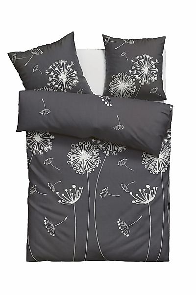 Home affaire Bettwäsche "Soucy" 2 tlg. ab Gr. 135x200, 100% Baumwolle, Renf günstig online kaufen