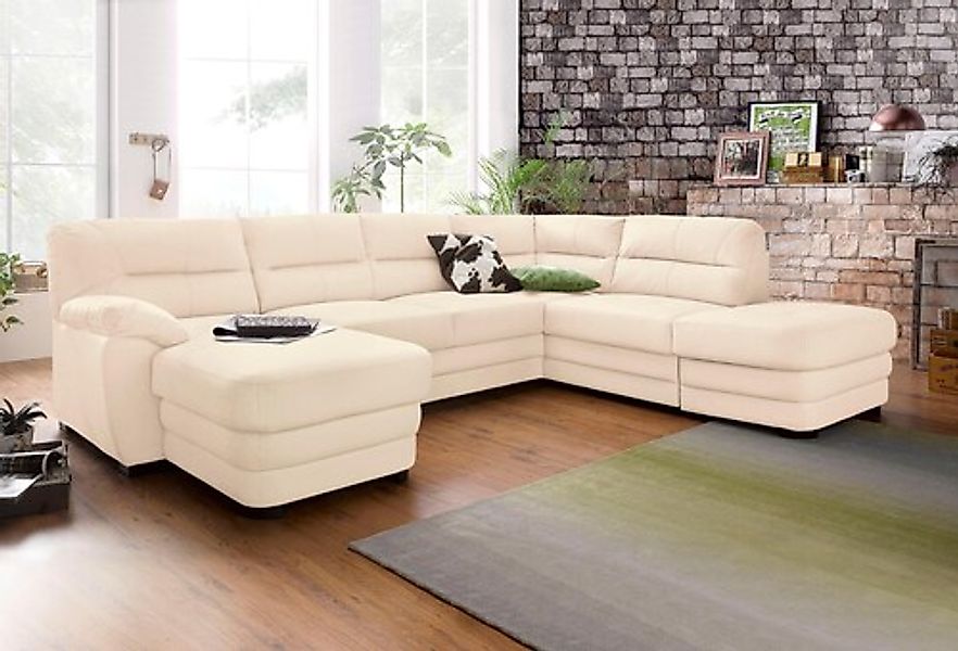 COTTA Polstergarnitur »Royale U-Form«, (Set), Set bestehend aus: Wohnlandsc günstig online kaufen