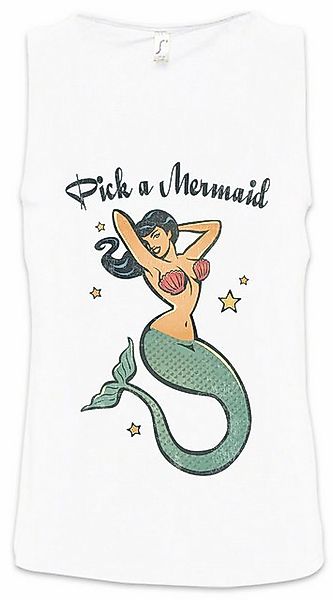 Urban Backwoods Tanktop Pick A Mermaid Ärmelloses T-Shirt Shirt Meerjungfra günstig online kaufen