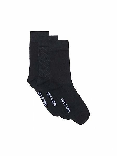 ONLY & SONS Freizeitsocken "ONSBASIC COTTON SOCK 3 PACK NOOS" Packung, 3 Pa günstig online kaufen