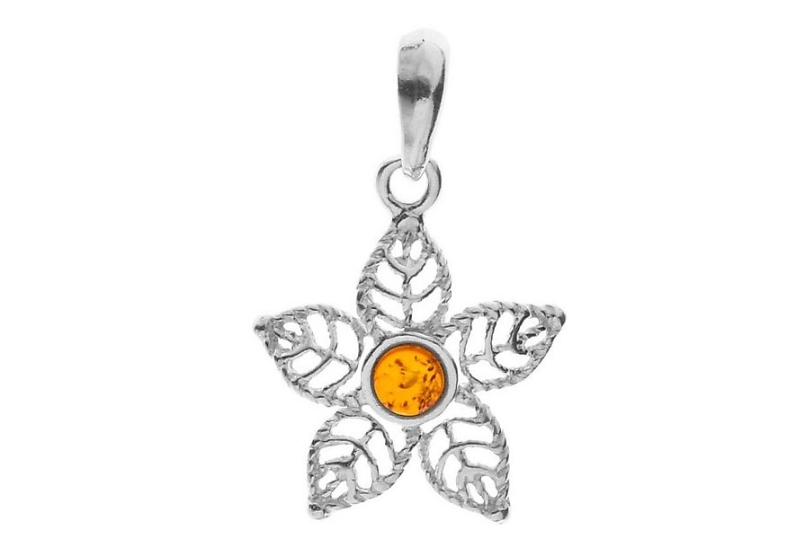 OSTSEE-SCHMUCK Kettenanhänger Ostsee-Schmuck Anhänger Blüte Anhänger Blüte günstig online kaufen