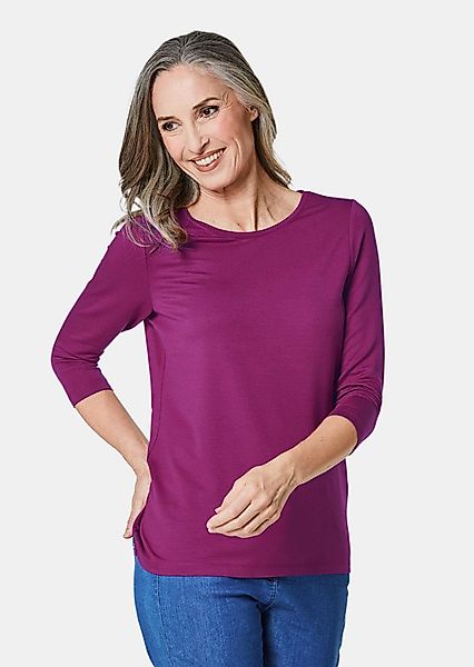 GOLDNER 3/4-Arm-Shirt Kombifreundliches Shirt mit ¾ günstig online kaufen