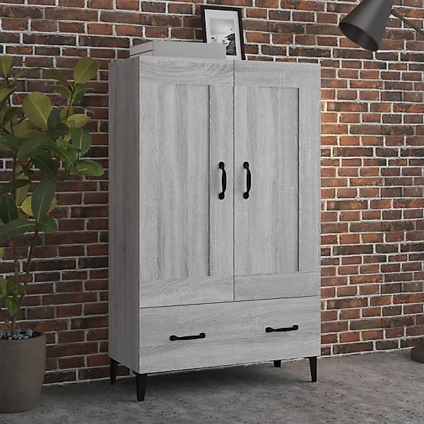 Vidaxl Highboard Grau Sonoma 70x31x115 Cm Holzwerkstoff günstig online kaufen