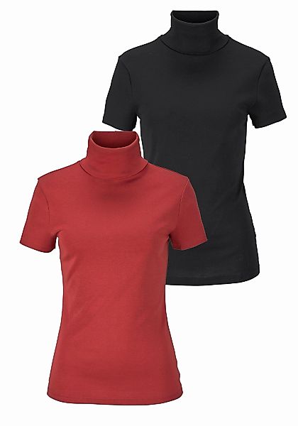 Flashlights Rollkragenshirt (Packung, 2-tlg., 2er-Pack) eng günstig online kaufen