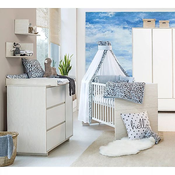 home24 Babyzimmer-Set Capri White I (2-teilig) günstig online kaufen