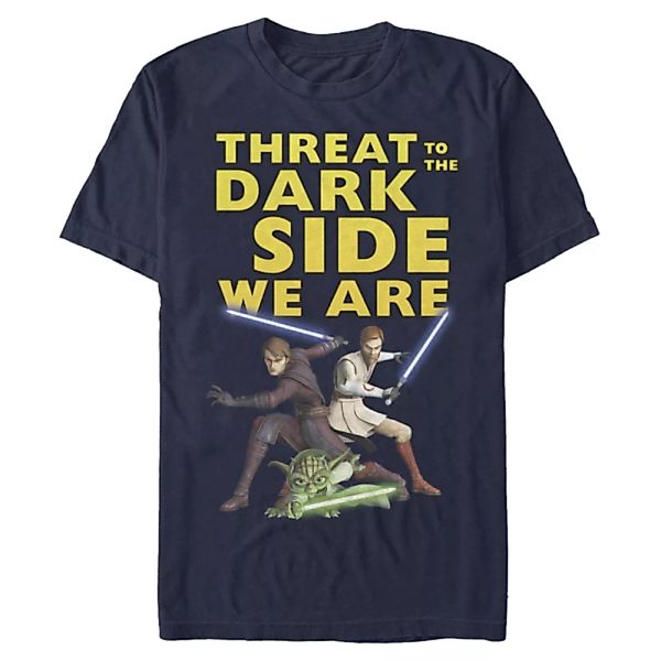 Star Wars - The Clone Wars - Gruppe Threat We Are - Männer T-Shirt günstig online kaufen
