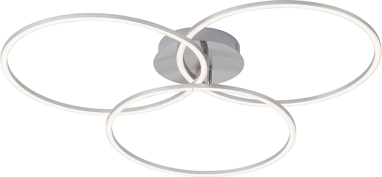 JUST LIGHT LED Deckenleuchte IVANKA, Dimmfunktion, günstig online kaufen