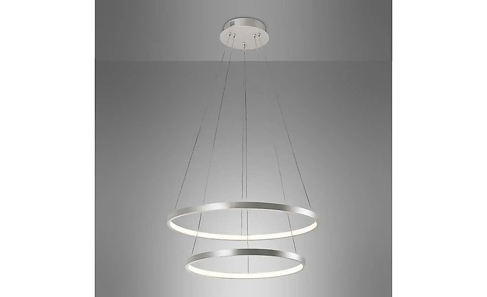 Paul Neuhaus Pendelleuchte   ¦ silber ¦ Maße (cm): B: 50 H: 120 T: 50.0 Lam günstig online kaufen