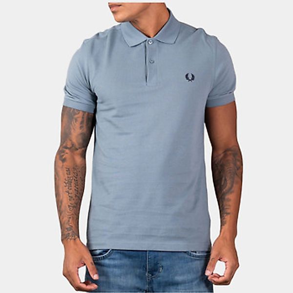 Fred Perry  Poloshirt Plain polo - stockport blue navy günstig online kaufen