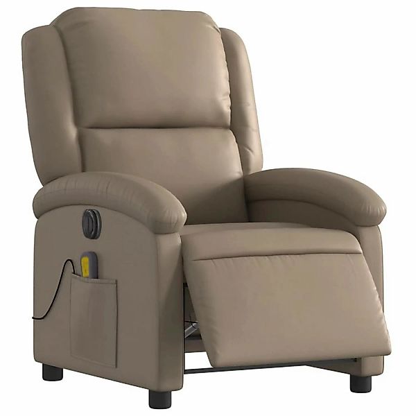 vidaXL Massagesessel Elektrisch Cappuccino-Braun Kunstleder Modell 5 günstig online kaufen