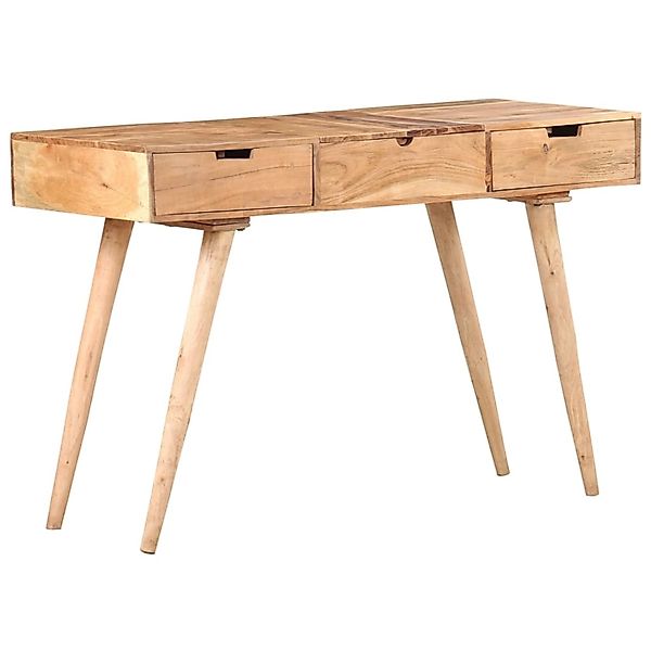 vidaXL Schminktisch mit Spiegel 112x45x76 cm Akazie Massivholz günstig online kaufen