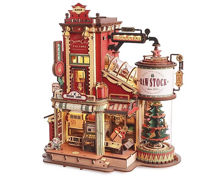 ROKR 3D-Puzzle Dream Gift Factory, 449 Puzzleteile günstig online kaufen