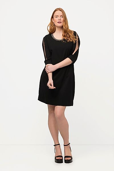 Ulla Popken Midikleid Midikleid Schmuckband A-Linie günstig online kaufen