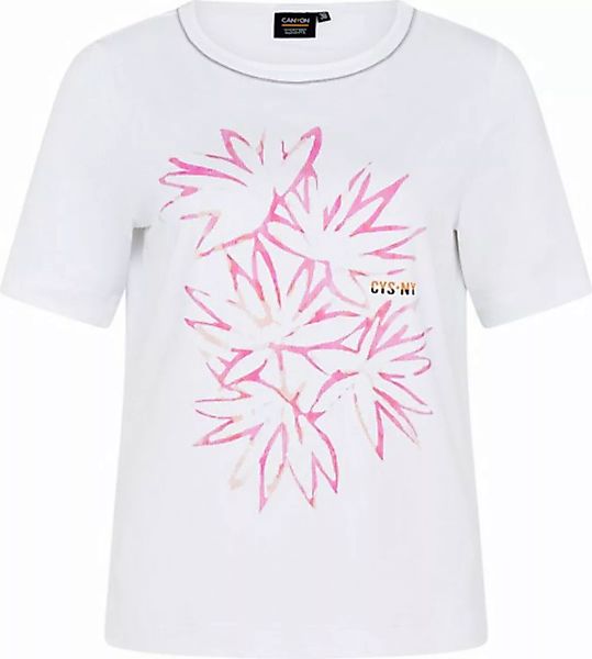 Canyon Kurzarmshirt T-Shirt 1/2 Arm WHITE-PINK günstig online kaufen