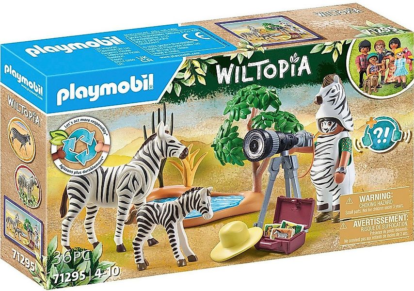 Playmobil® Unterwegs mit der Tierfotografin (71295), Wiltopia Konstruktions günstig online kaufen