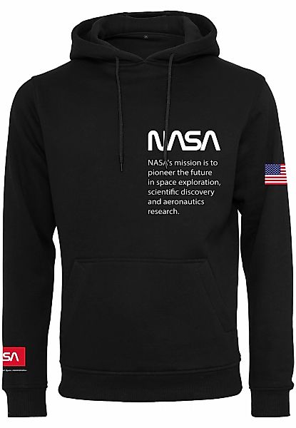 MisterTee Sweatshirt "MisterTee Herren NASA Definition Hoody" 1 Stk. tlg. günstig online kaufen