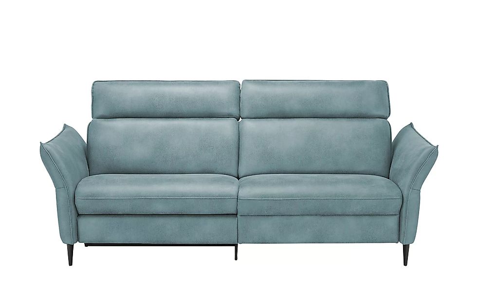 Hukla Sofa 3-sitzig  Solea ¦ blau ¦ Maße (cm): B: 224 T: 95 Polstermöbel > günstig online kaufen