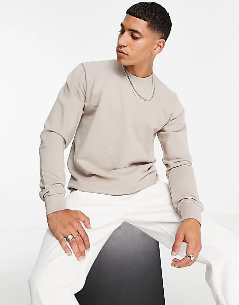 Bolongaro Trevor – Sweatshirt mit Rundhalsausschnitt-Weiß günstig online kaufen
