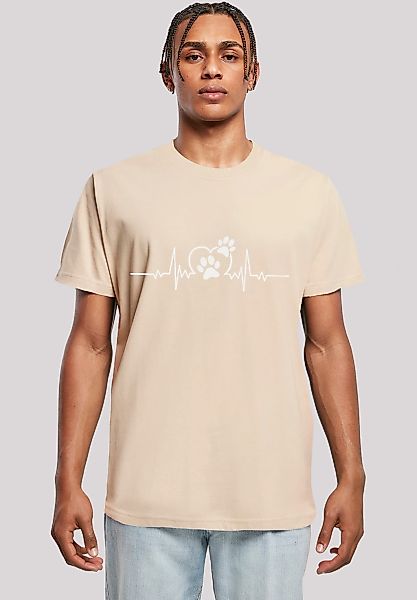 F4NT4STIC T-Shirt "Herzschlag Hunde Liebe" Premium Qualität günstig online kaufen