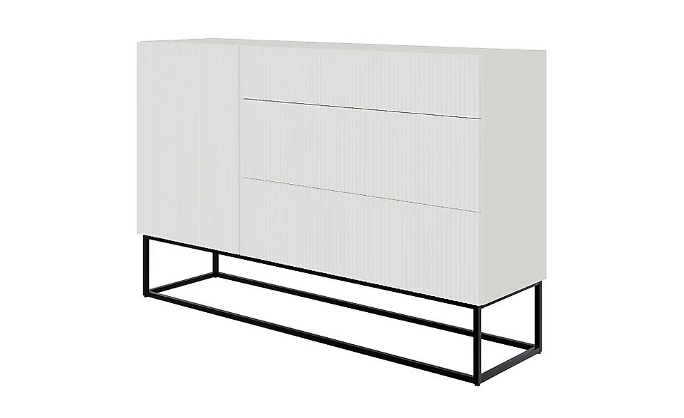 Sideboard  Veldio ¦ weiß ¦ Maße (cm): B: 140 H: 90 Kommoden & Sideboards > günstig online kaufen