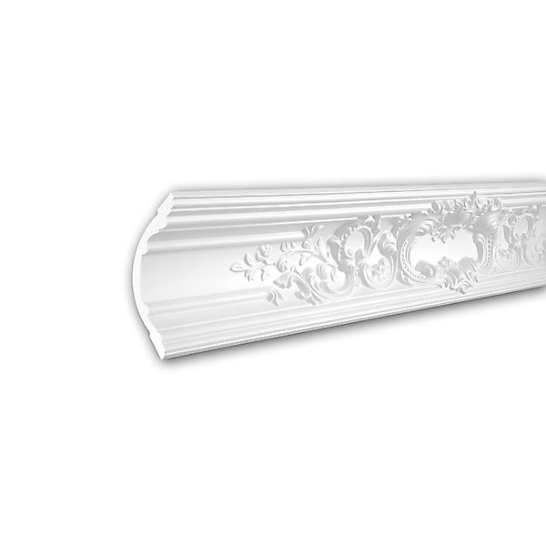 PROFHOME 150252 Eckleiste aus Polyurethan Deckenleiste Stuckleiste 2 m 200 günstig online kaufen