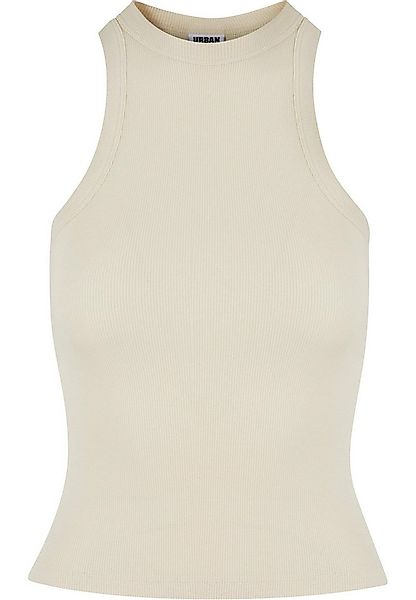 URBAN CLASSICS Muskelshirt Urban Classics Damen Ladies Racer Back Rib Top ( günstig online kaufen