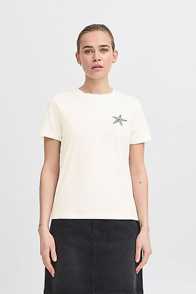 Ichi Rundhalsshirt IHCAMINO Klassisches T-Shirt mit Aufdruck günstig online kaufen