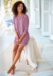 Vivance Dreams Nachthemd mit Ripp-Abschlüssen günstig online kaufen