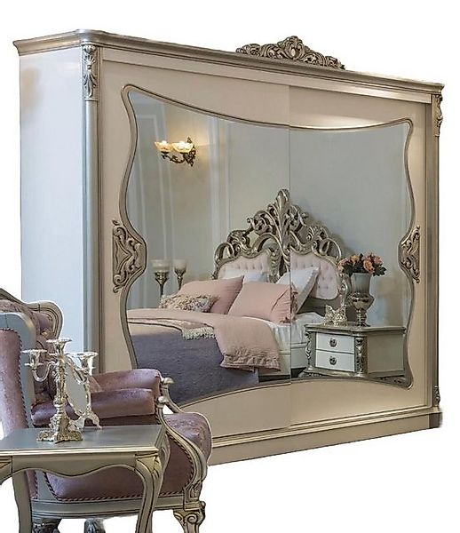 JVmoebel Kleiderschrank Klassischer Schrank Regal Kleiderschränke Garderobe günstig online kaufen