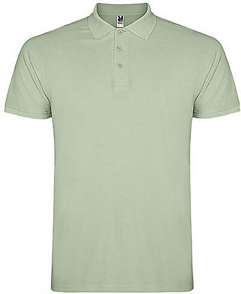 Roly Poloshirt Herren Star Poloshirt, Piqué günstig online kaufen