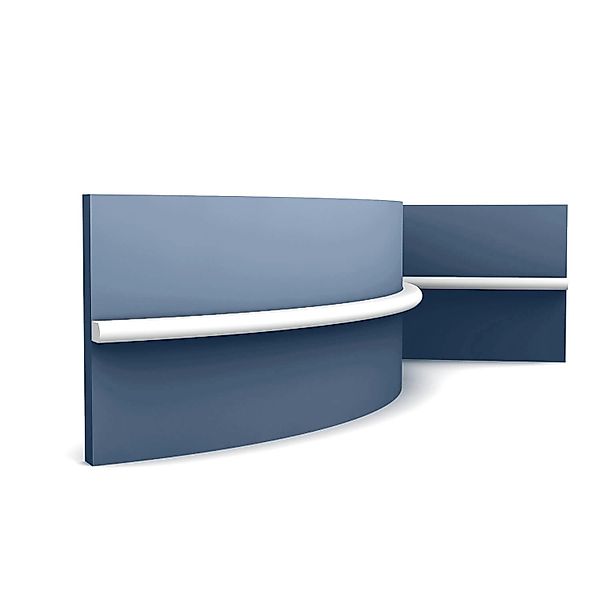 ORAC DECOR PX209F MODERN RIBBON Flexible Wandleiste Zierleiste Stuckleiste günstig online kaufen