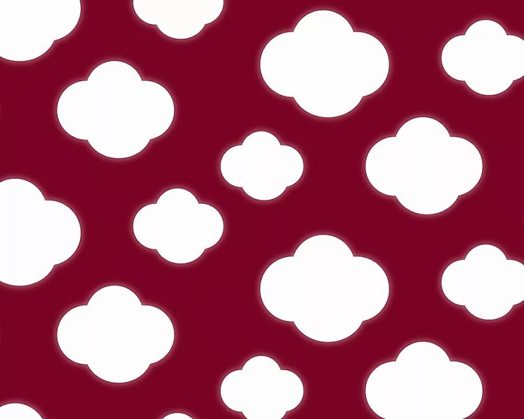 Fototapete "Wolken rot" 6,00x2,50 m / Glattvlies Perlmutt günstig online kaufen