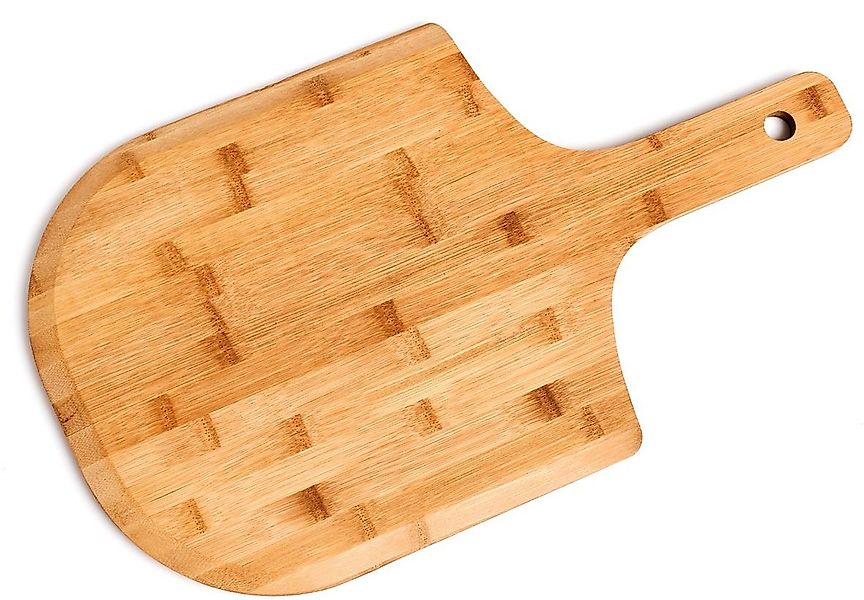 Zeller Present Pizzaschneidebrett "Bamboo" zum Servieren von Pizza günstig online kaufen