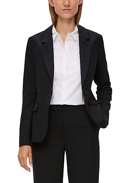 s.Oliver BLACK LABEL Kurzblazer mit Stretch günstig online kaufen